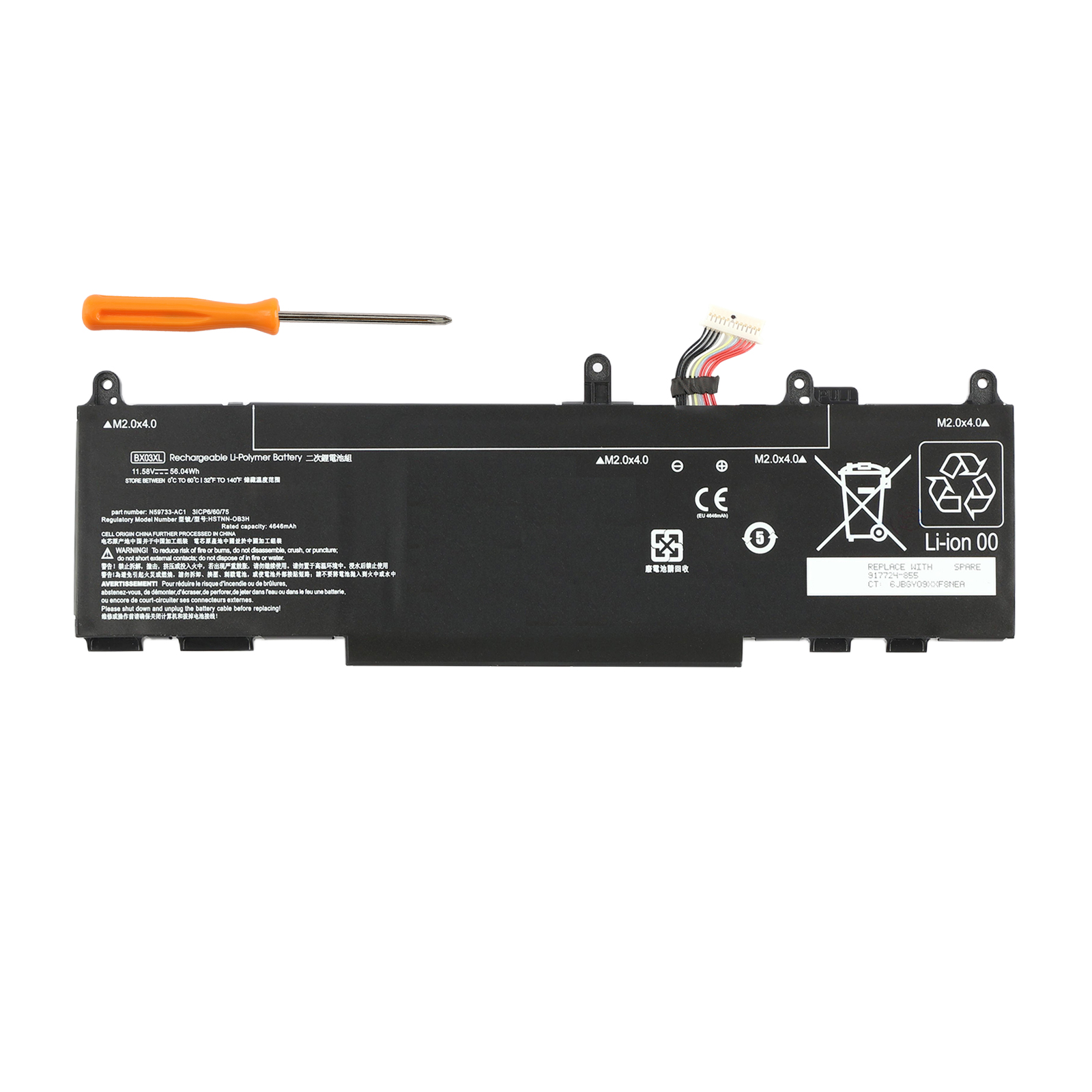 HP-BX03XL-4646mAh-Laptop-Battery