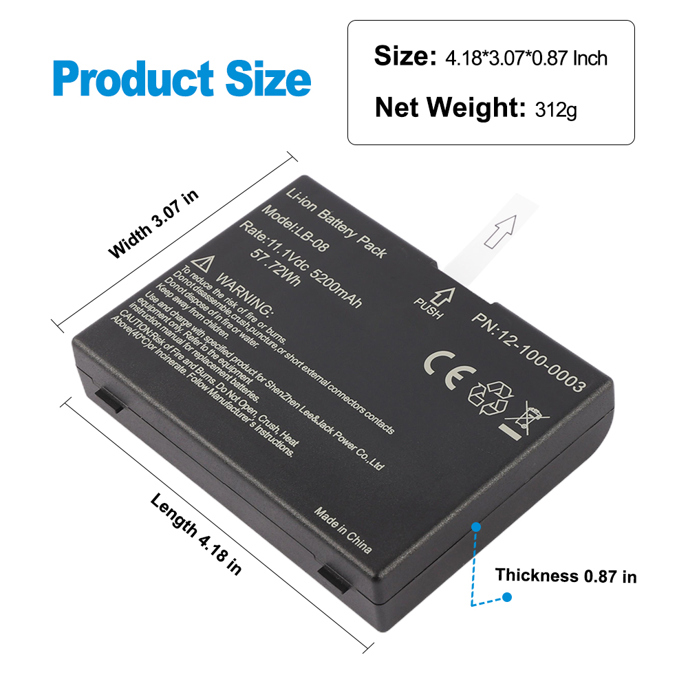 LB-08-5200mAh-Medical-Battery