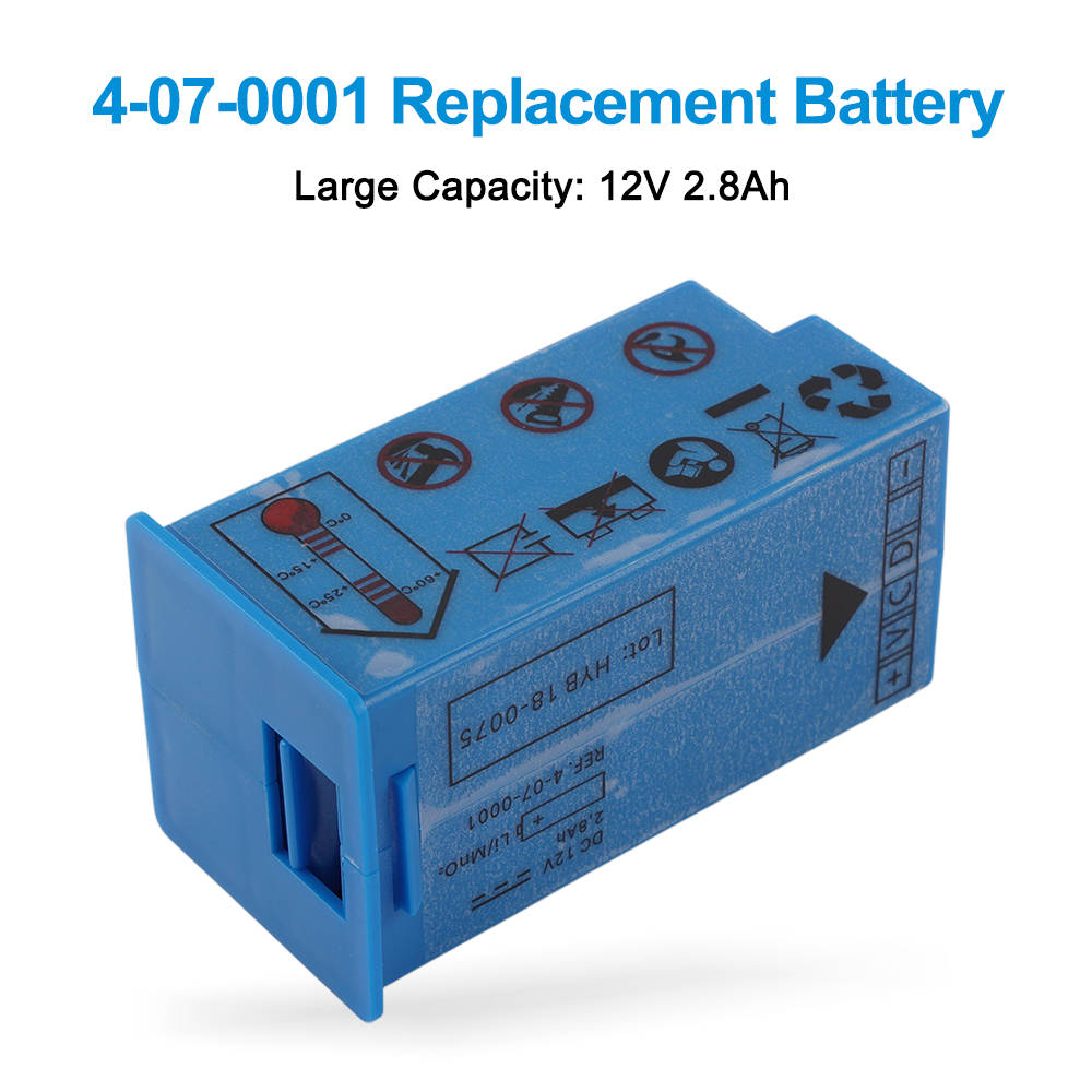 4-07-0001-2800mAh- Medical-Battery