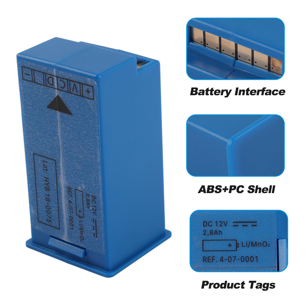 4-07-0001-2800mAh- Medical-Battery