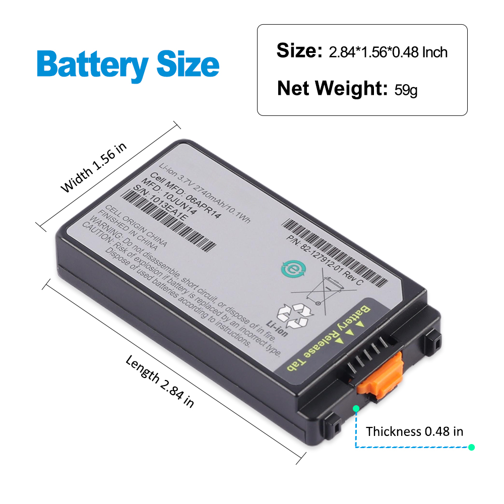 82-127912-01-2740mAh-Barcode-Scanners