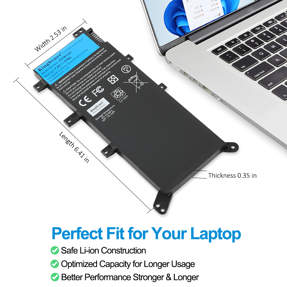ASUS-C21N1347-37Wh-Laptop-Battery