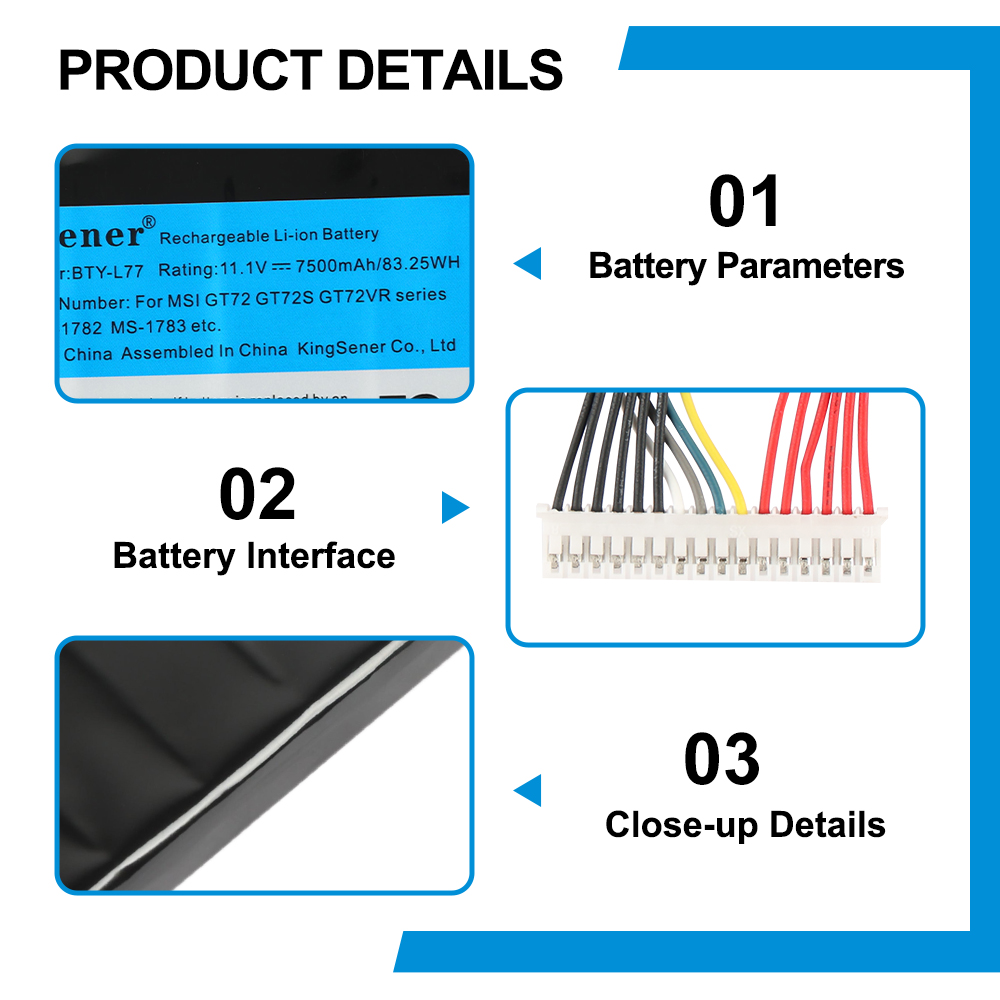 MSI-BTY-L77-7500mAh-Laptop-Battery