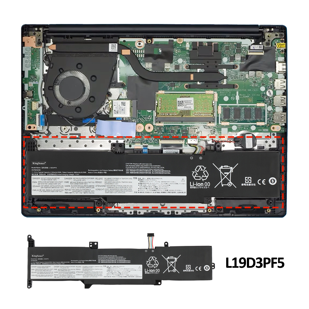 Lenovo-L19D3PF5-45Wh-Laptop-Battery