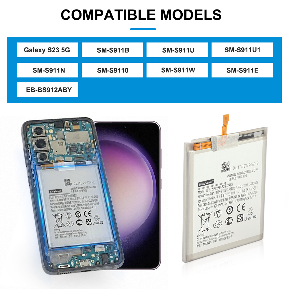 Samsung-EB-BS912ABY-3.88V-15.13WH-Phone-Battery