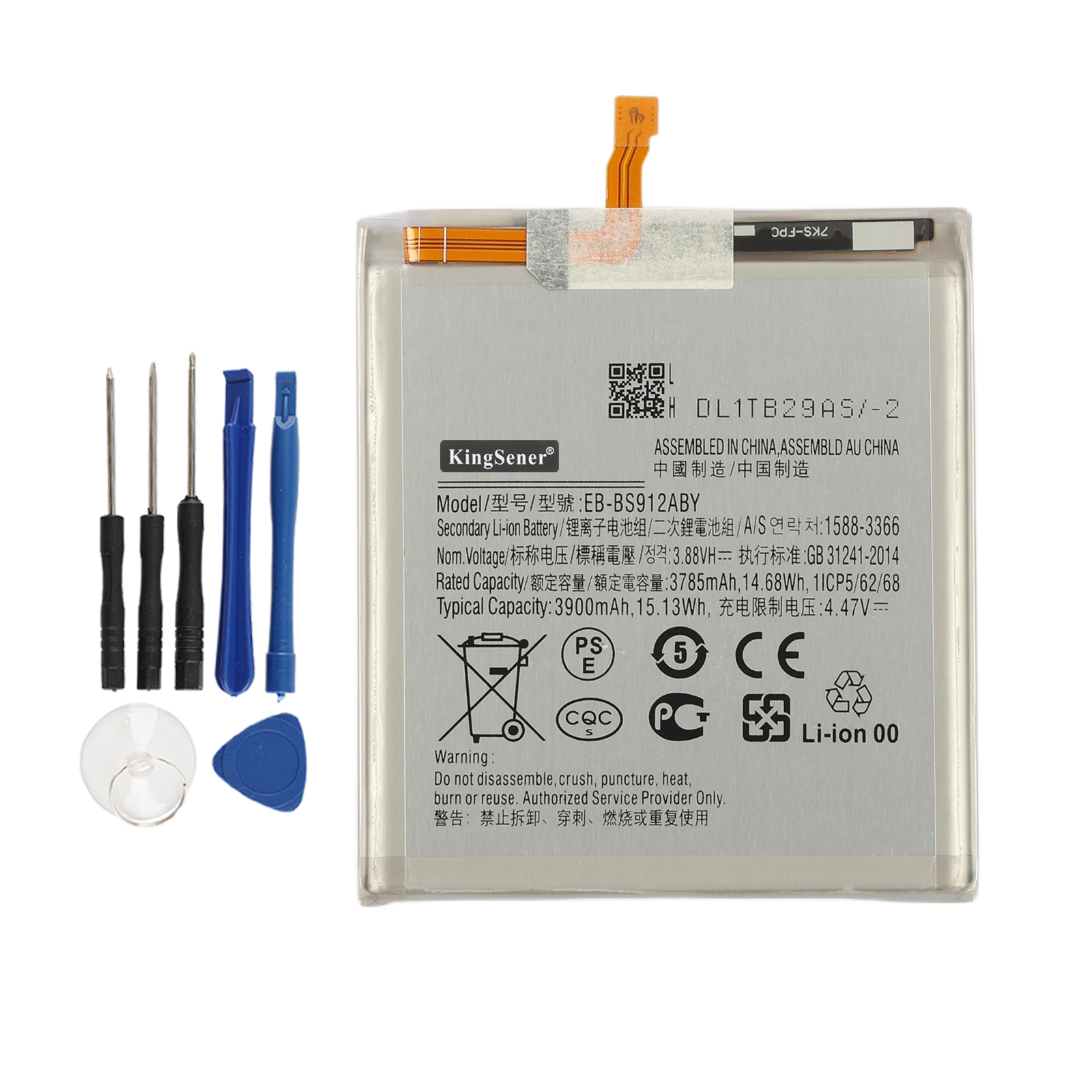 Samsung-EB-BS912ABY-3.88V-15.13WH-Phone-Battery