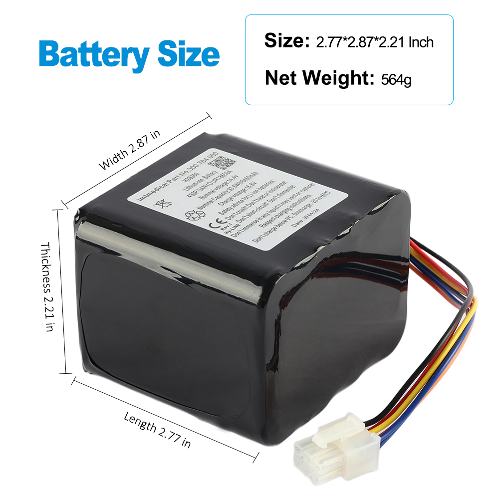 Bellavista-H2B360-14.4V-93.6Wh-Medical-Battery
