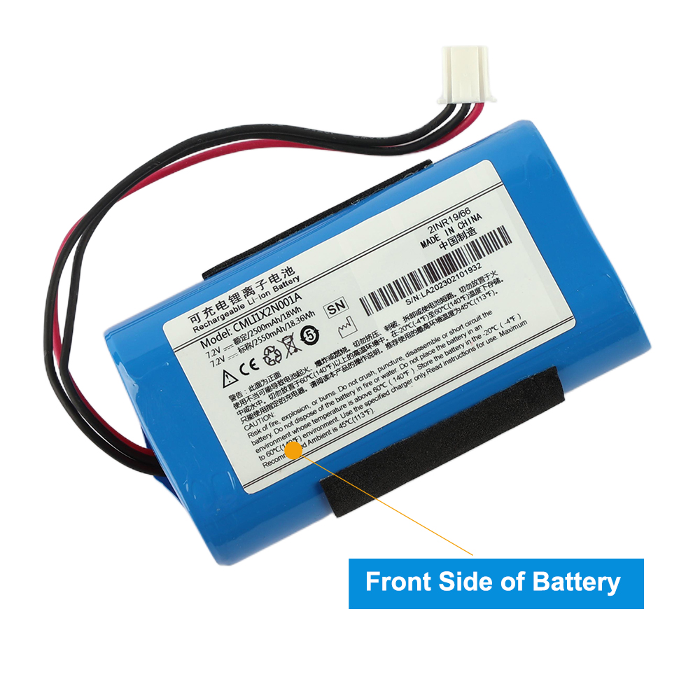 Comen-CMLI1X2N001A-7.2V-18.36Wh-Medical-Battery