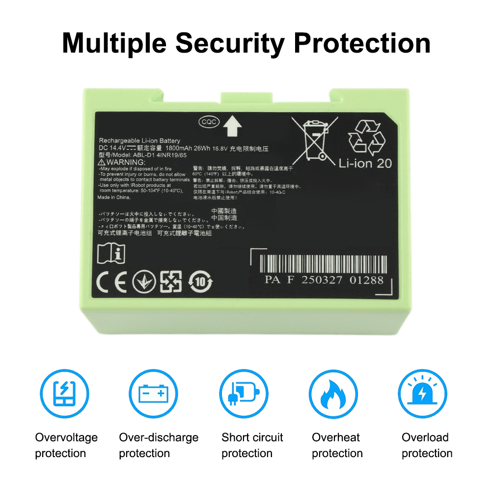 Roomba-ABL-D1-14.4V-26Wh-Battery