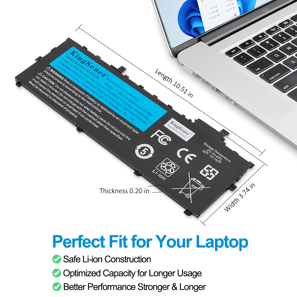Lenovo-01AV430-11.58V-57WH-Laptop-Battery