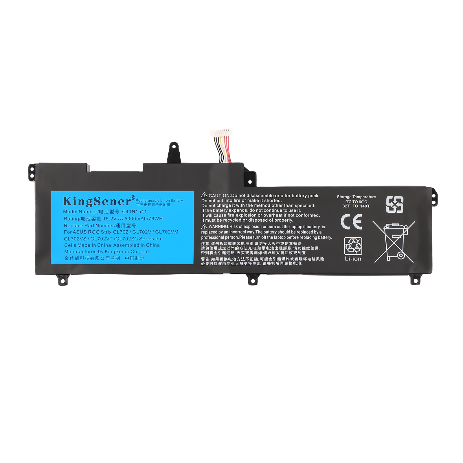 ASUS-C41N1541-76Wh-Laptop-Battery