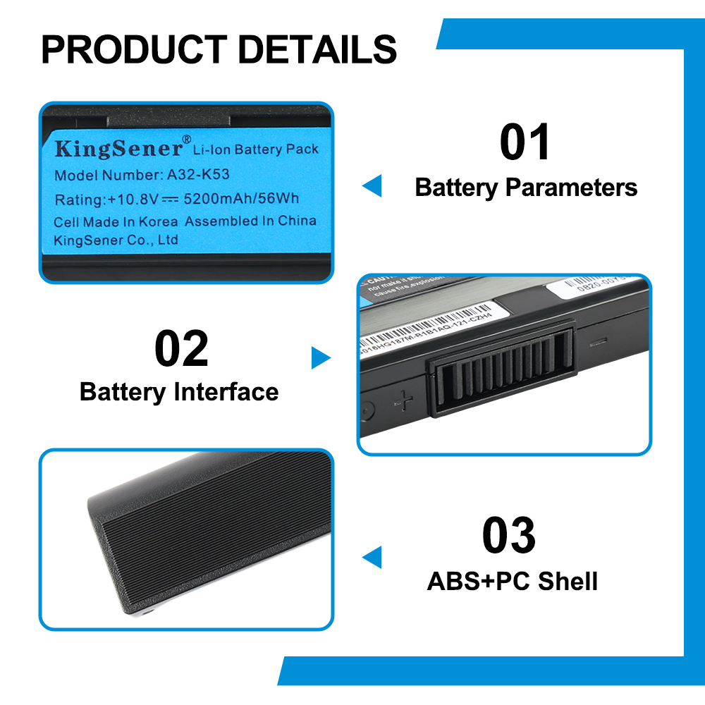 ASUS-A32-K53-56Wh-Laptop-Battery