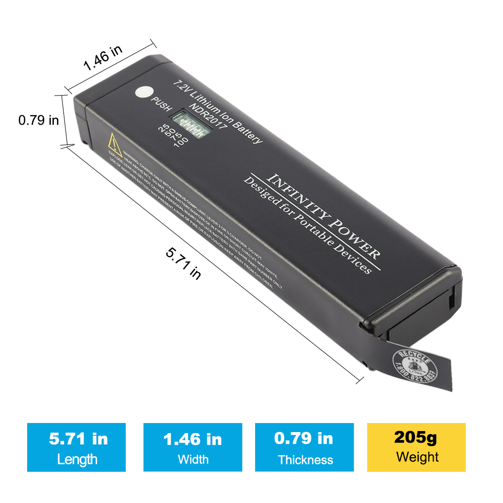 NDR2017-6600mAh-Medical-Battery