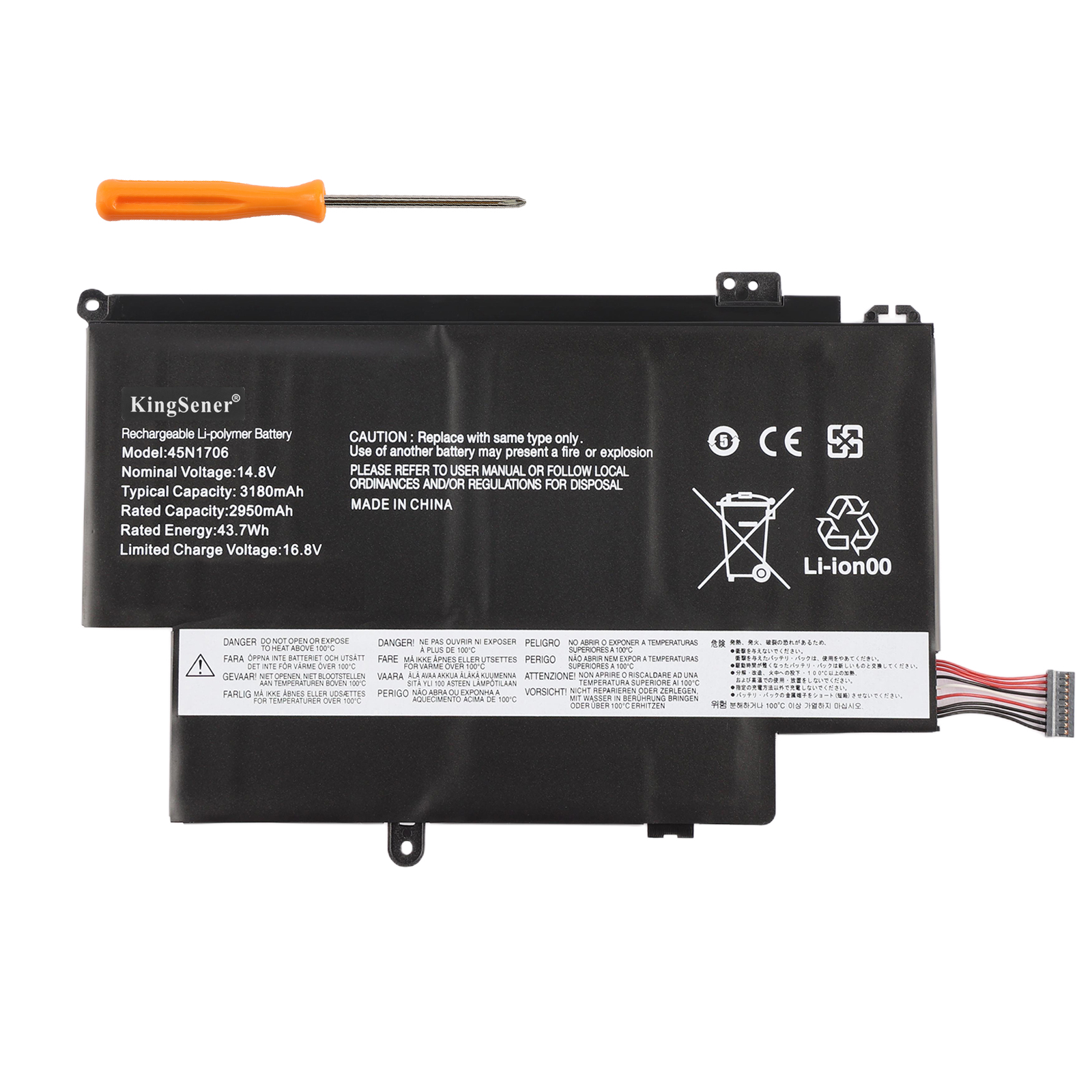 Lenovo-45N1706-14.8V-47Wh-Laptop-Battery