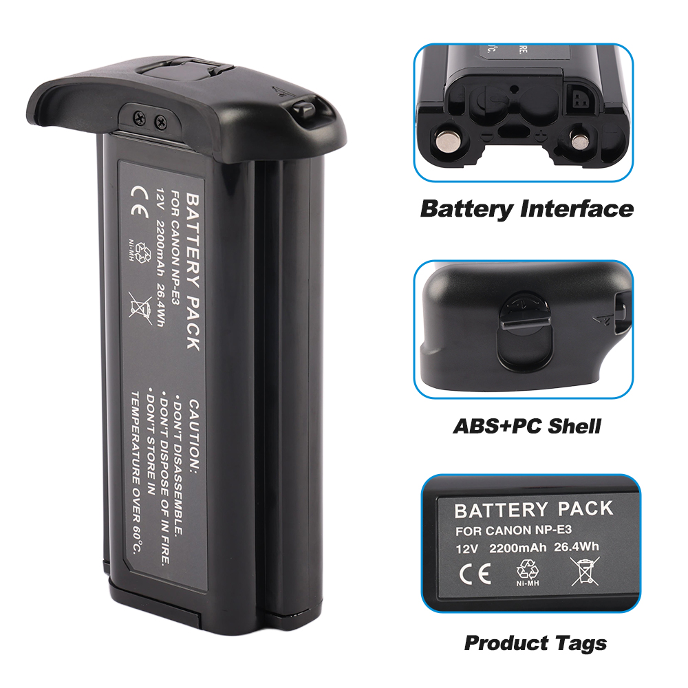 Canon-NP-E3-12V-26.4Wh-Camera-Battery
