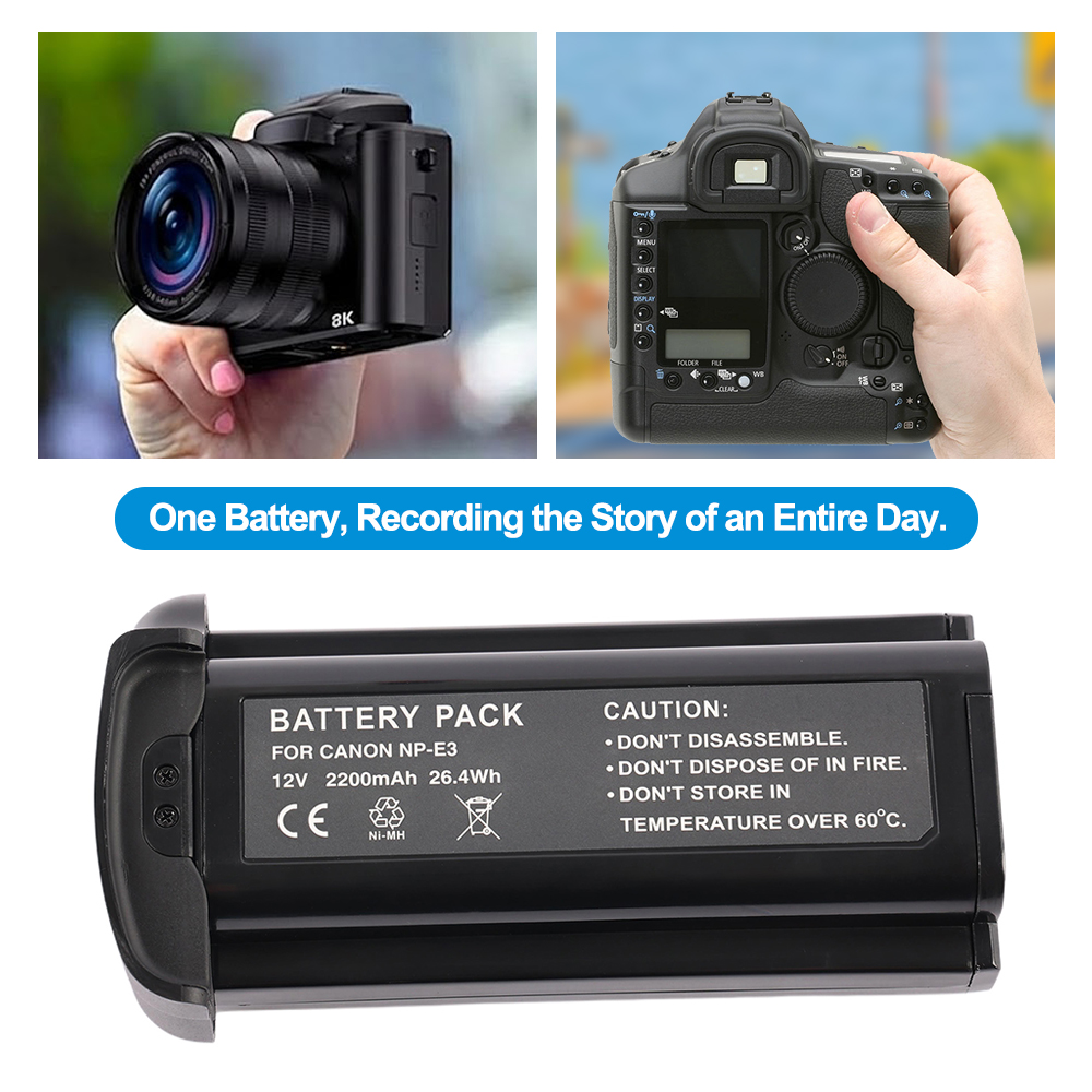 Canon-NP-E3-12V-26.4Wh-Camera-Battery