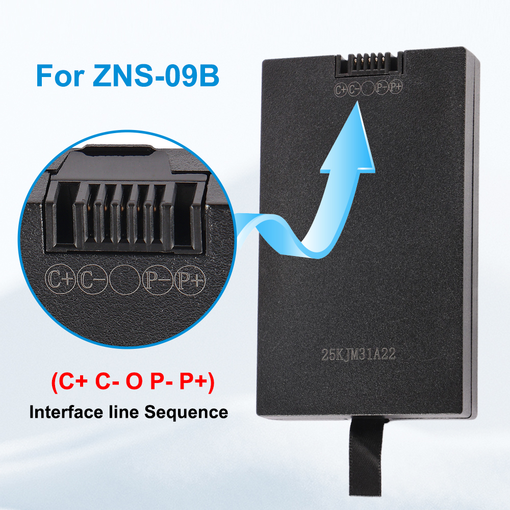 ZNS-09B-7.4V-37Wh-Smart-Door-Lock-Battery