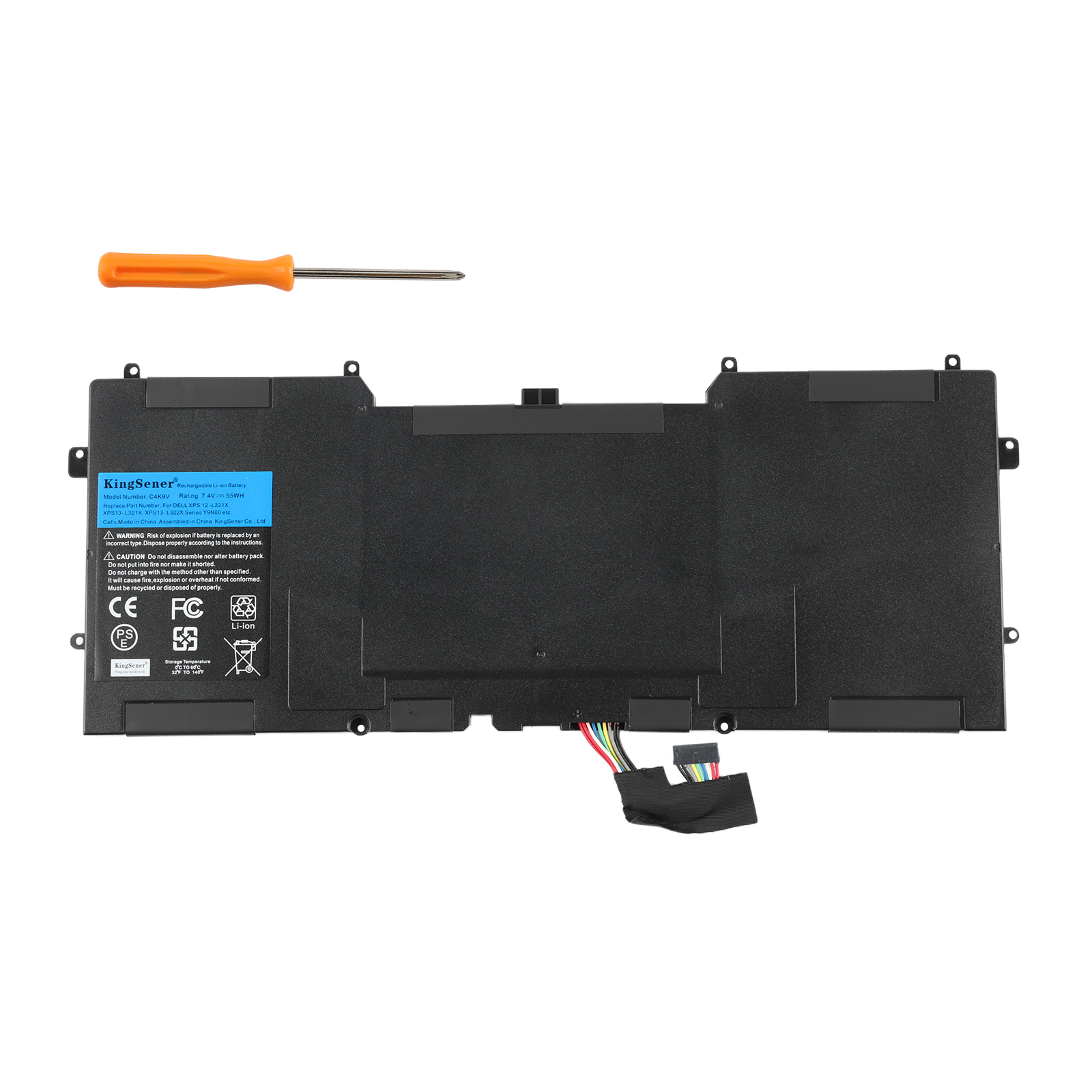 Dell-C4K9V-7.4V-55WH-Laptop-Battery