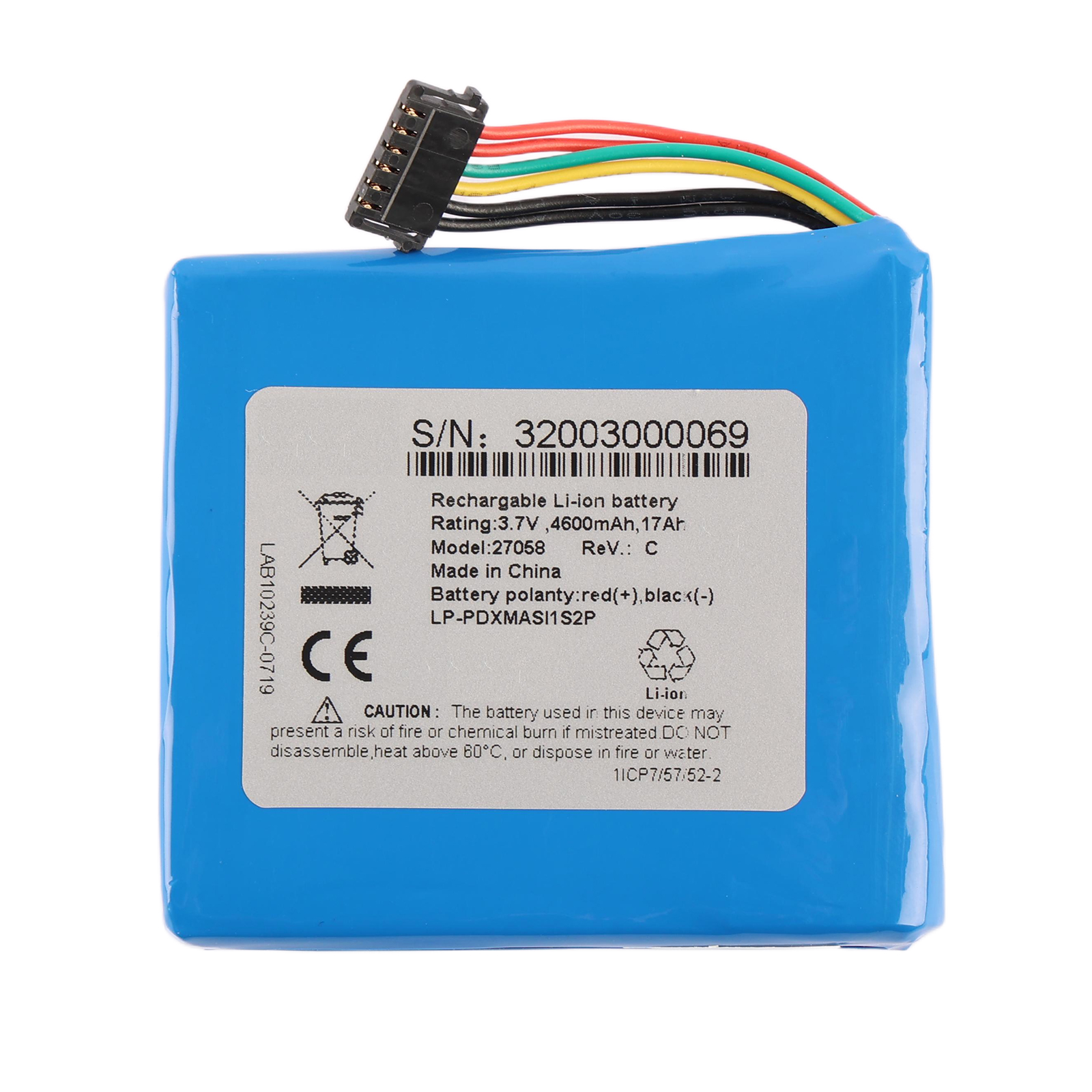 Masimo-27058-3.7V-17Wh-Medical-Battery