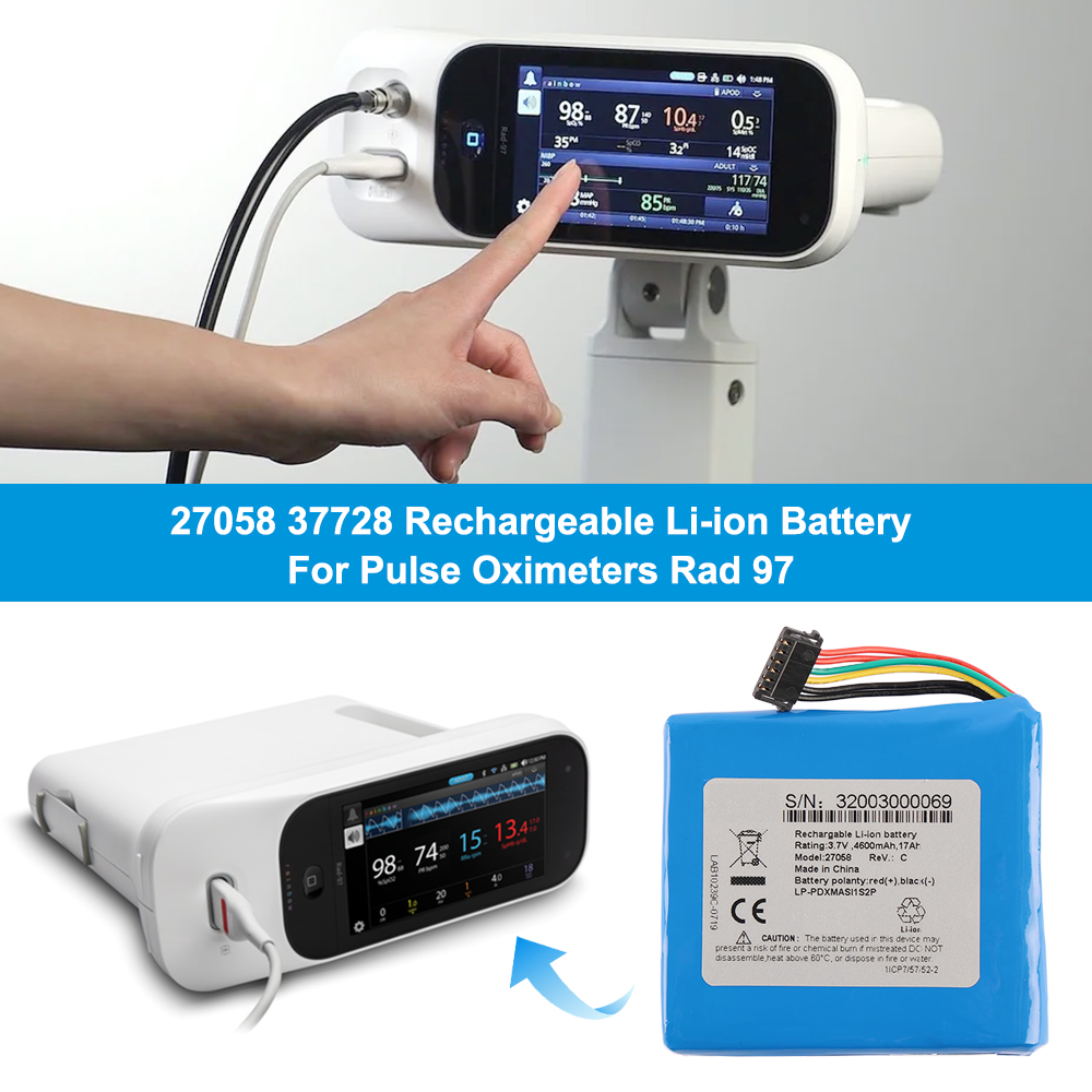 Masimo-27058-3.7V-17Wh-Medical-Battery