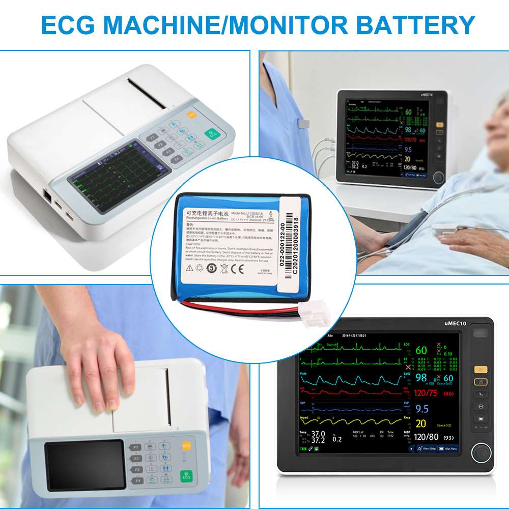 Mindray-LI13S001A-11.1V-27.75Wh-Medical-Battery