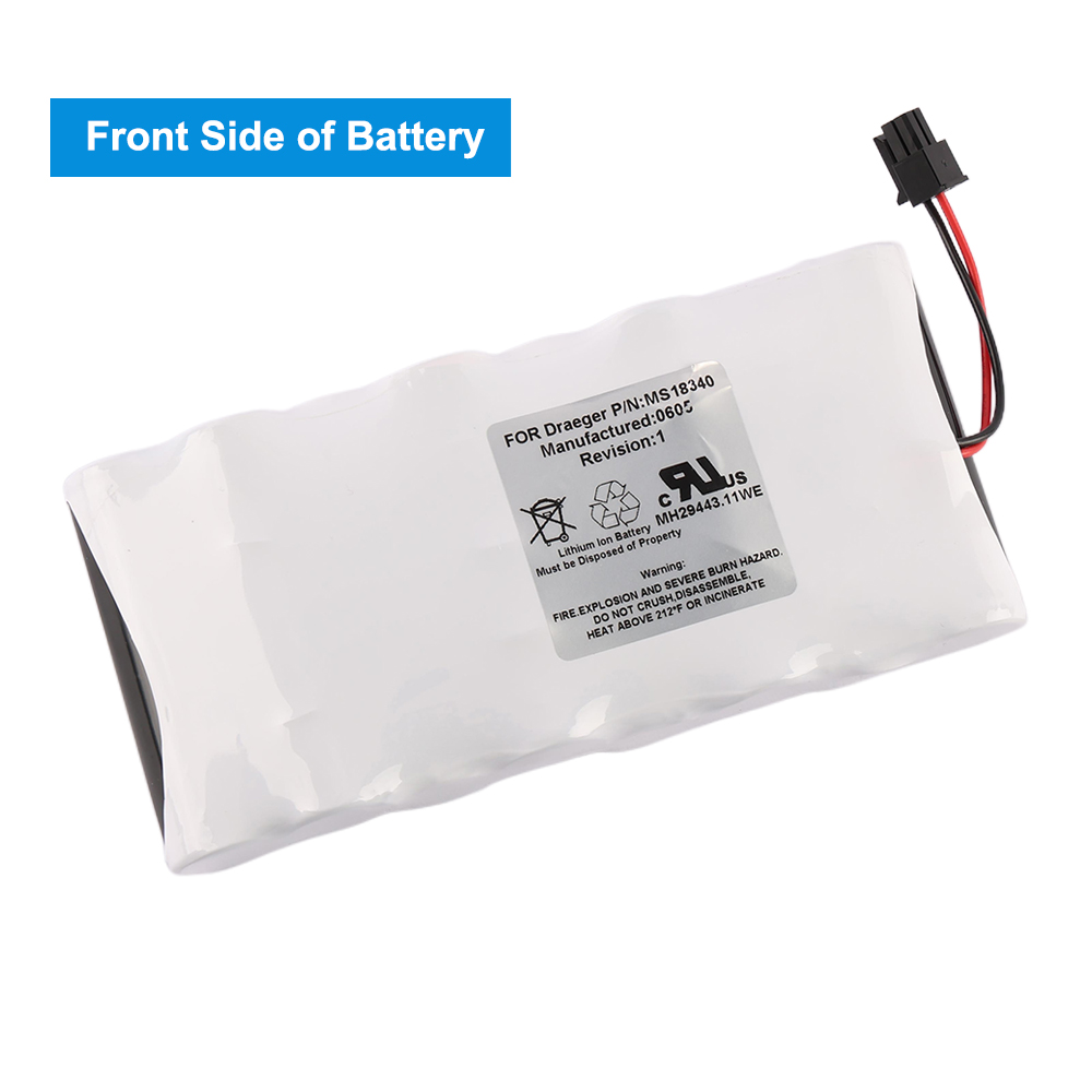 Draeger-MS18340-14.4V-74.88Wh-Medical-Battery