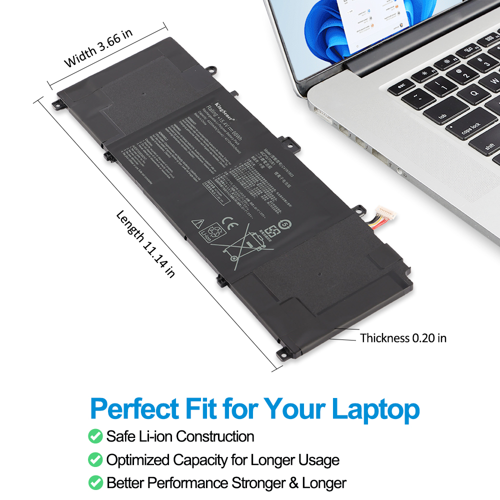 ASUS-C41N1903-15.4V-66Wh-Laptop-Battery