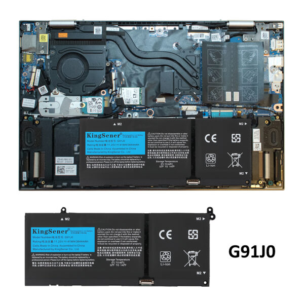 Dell-G91J0-11.25V-41Wh-Laptop-Battery