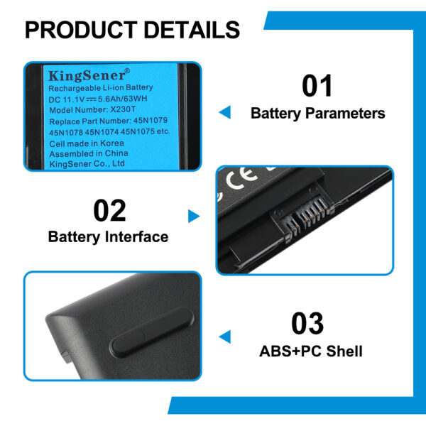 Lenovo-X230T-11.1V-63Wh-Laptop-Battery