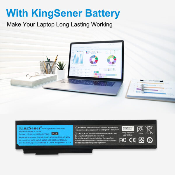 ASUS-A32-N61-10.8V-56Wh-Laptop-Battery