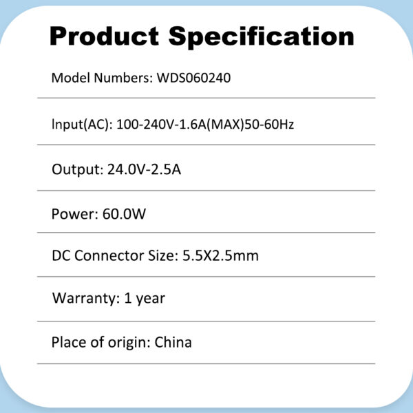 WDS060240-24V-Printer-Charger