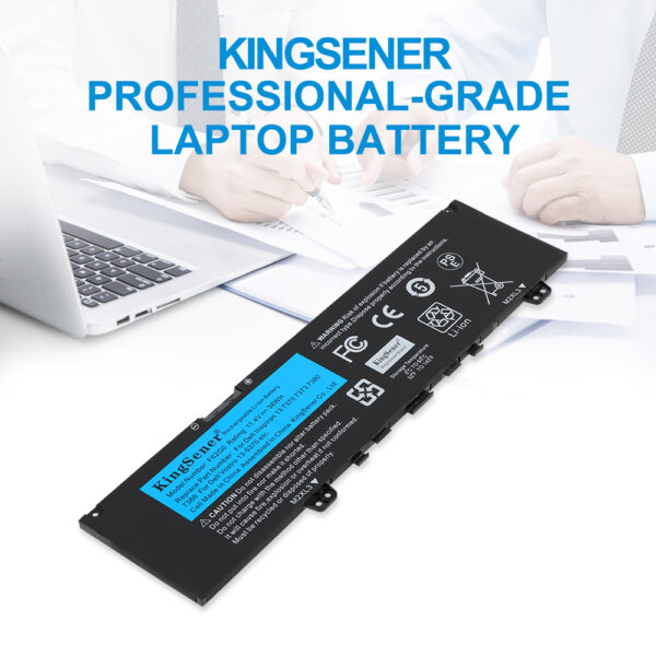 F62G0 Laptop battery For DELL Inspiron 13 5370 7370 7373