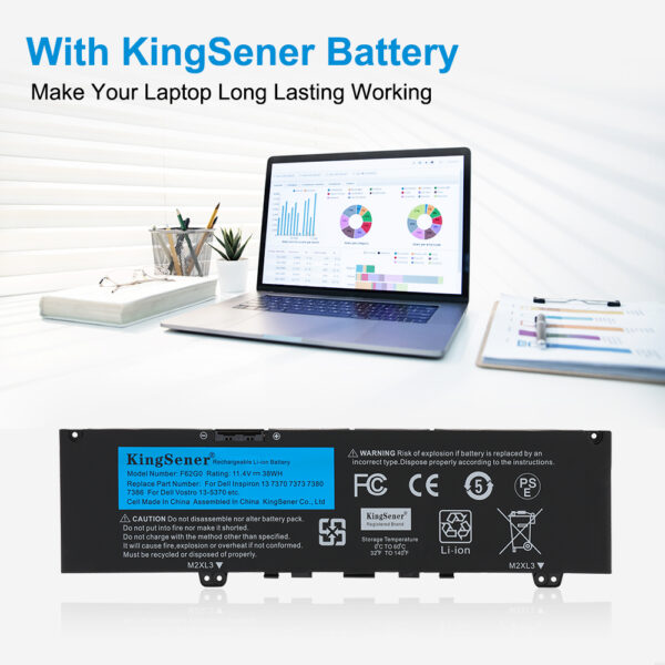 Dell-F62G0-11.4V-38Wh-Laptop-Battery