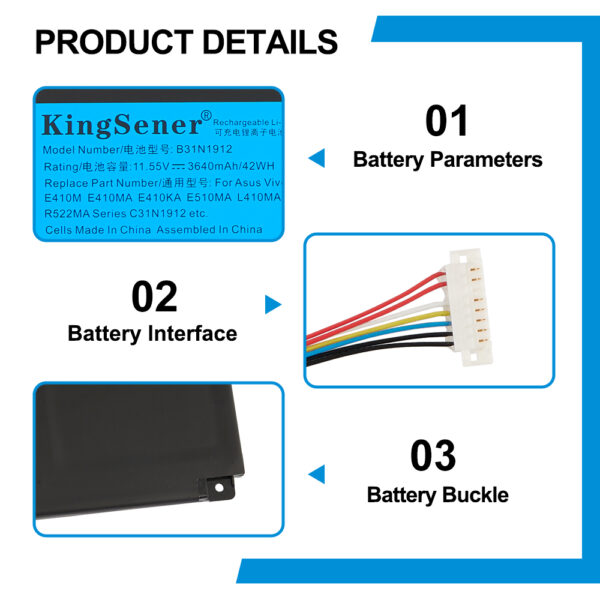 ASUS-B31N1912-11.55V-42Wh-Laptop-Battery