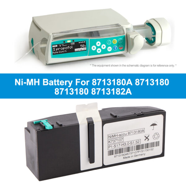 Braun-8713180A-4.8V-10.08Wh-Medical-Battery